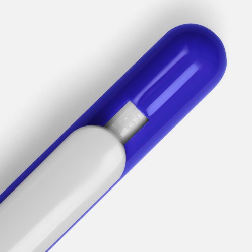 Ручка шариковая Swiper, синяя с белым