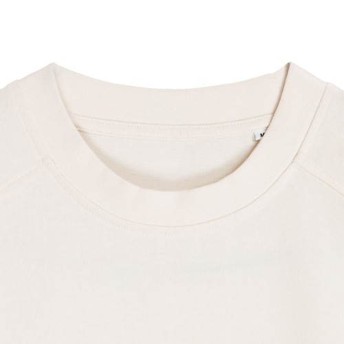 Футболка оверсайз унисекс Sideline, молочно-белая