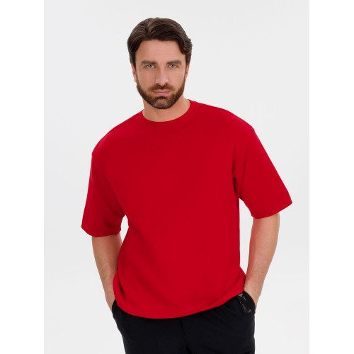 Джемпер с коротким рукавом Siluetti Volumica, красный