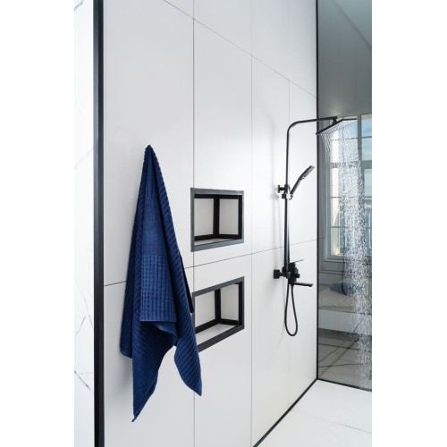 Полотенце Farbe, большое, синее