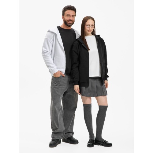 Толстовка унисекс оверсайз Sartoro, белая