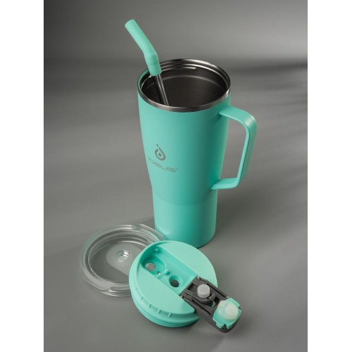 Термостакан Kasumigaoka, бирюзовый