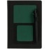Ежедневник Mobile на заказ, недатированный, черно-зеленый