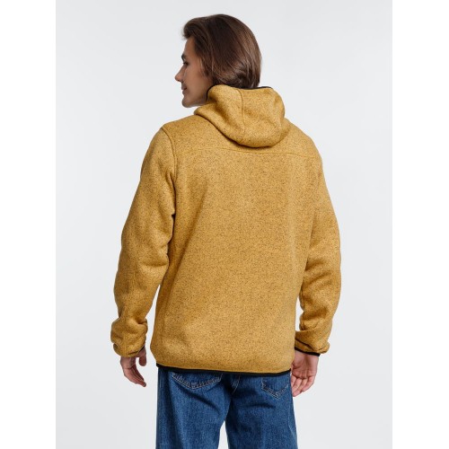 Куртка с капюшоном унисекс Gotland, горчичная