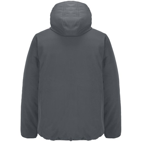 Куртка софтшелл с капюшоном мужская Falcon Men, темно-серая