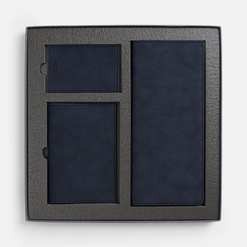 Набор Nubuk Trio, синий