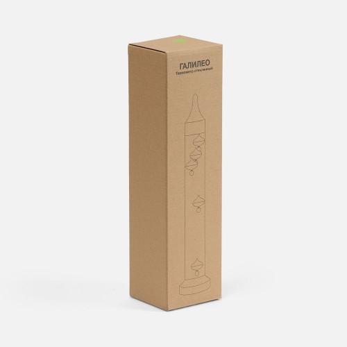 Термометр стеклянный «Галилео», зеленый