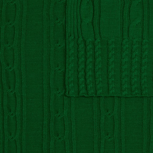 Плед Remitti, глубокий зеленый