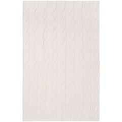 Плед Snefald, жемчужно-белый