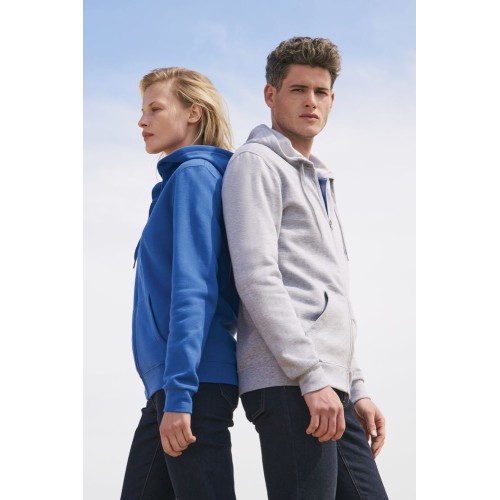 Толстовка унисекс Stone, серый меланж