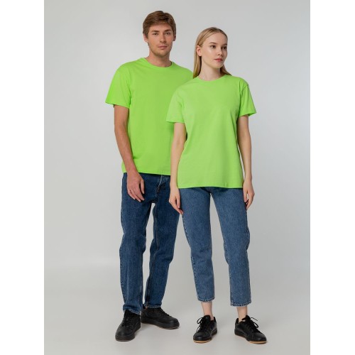 Футболка унисекс T-bolka 140, зеленое яблоко