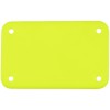 Лейбл из ПВХ Kreta, S, желтый неон