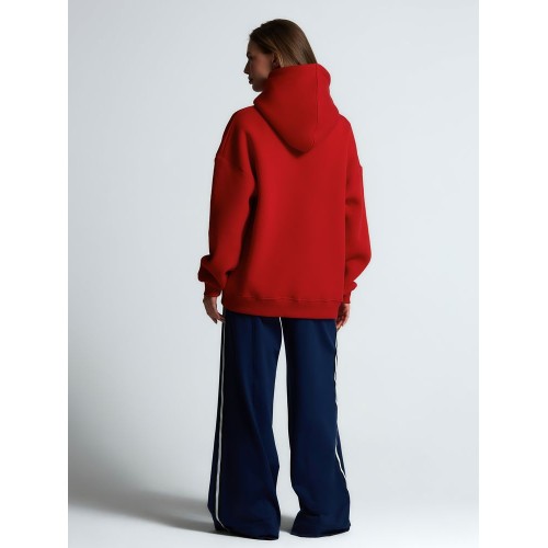 Худи Kulonga Oversize, красное