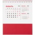 Календарь настольный Datio, красный