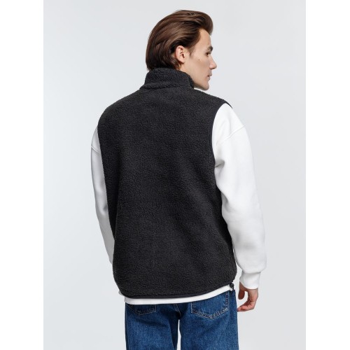 Жилет унисекс Fury BW, темно-серый (графит)