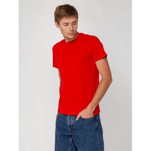 Футболка мужская T-bolka Stretch, красная