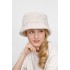 Панама Oblako, утепленная, молочно-белая