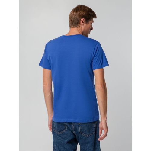 Футболка унисекс T-bolka 140, ярко-синяя