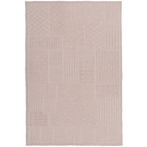 Плед Snippet, бежевый меланж