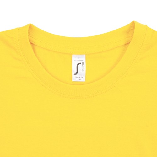 Футболка унисекс Regent 150, желтая (лимонная)