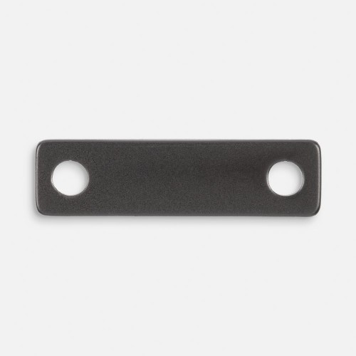 Шильдик металлический Alfa Liten, серый металлик