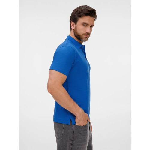 Рубашка поло унисекс Tervise, ярко-синяя