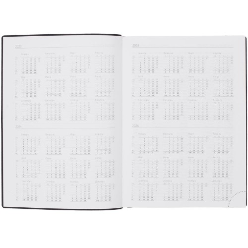 Ежедневник Vivian, недатированный, бирюзовый