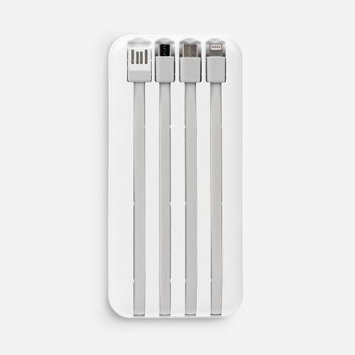 Аккумулятор Omni Qi 10000 мАч, ver.2, белый