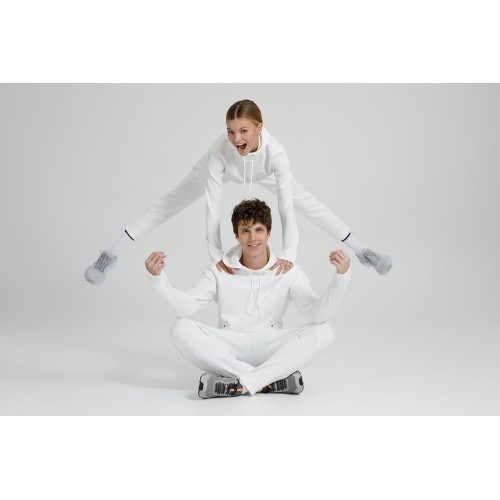 Худи унисекс Begi, молочно-белое