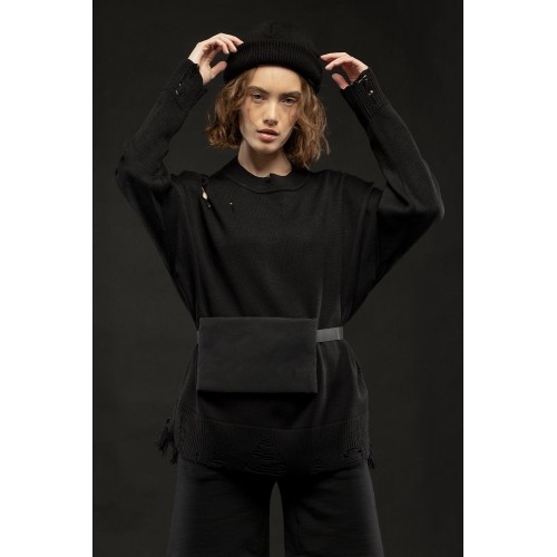 Поясная сумка W2, черная