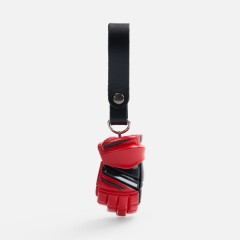 Брелок «Хоккейная перчатка», красный