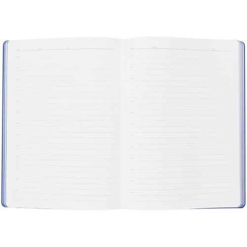 Ежедневник Flexpen, недатированный, серебристо-синий