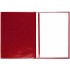 Папка адресная Nebraska, красная