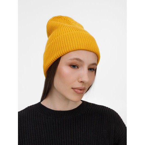 Шапка Nobilis Mono, желтая (медовая)