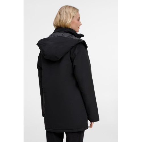 Куртка-парка унисекс Sfera, черная