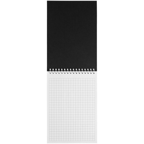 Блокнот Dali Mini в клетку, черный