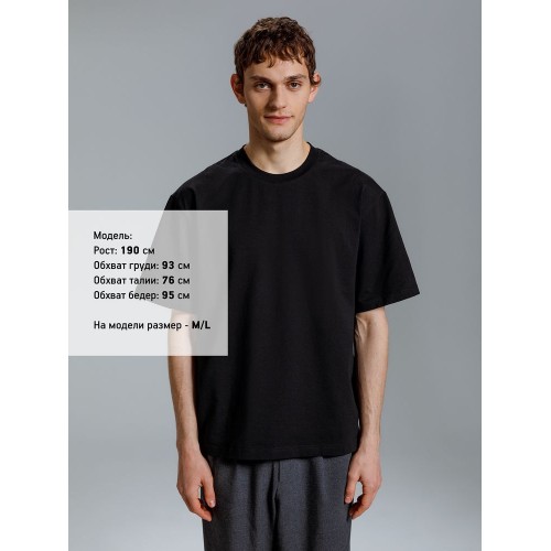 Футболка оверсайз Kangas, черная