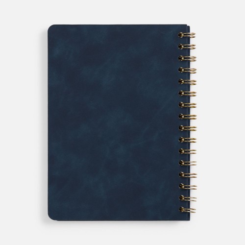 Ежедневник Spiral, недатированный, синий