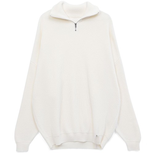 Джемпер Siluetti Birne, молочно-белый