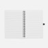 Блокнот на пружине Stone Line, белый