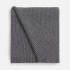 Шарф Laconi, темно-серый меланж
