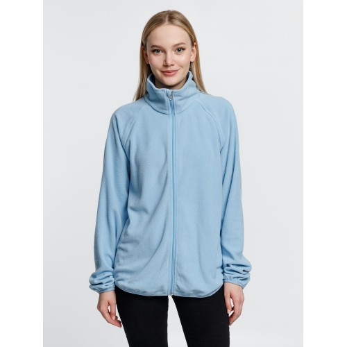 Куртка флисовая унисекс Fliska, голубая