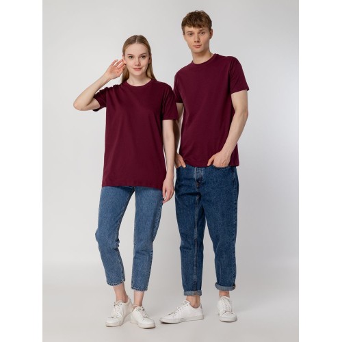 Футболка унисекс Regent 150, бордовая