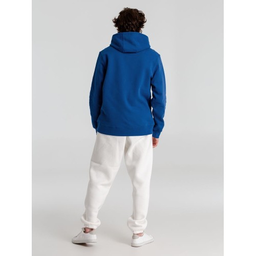 Толстовка с капюшоном унисекс King, ярко-синяя