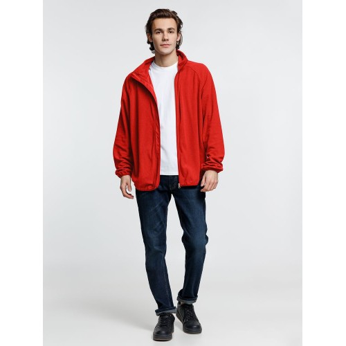 Куртка флисовая унисекс Fliska, красная