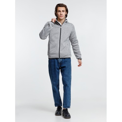 Куртка с капюшоном унисекс Gotland, серая