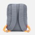 Рюкзак B2, серый с оранжевыми стропами