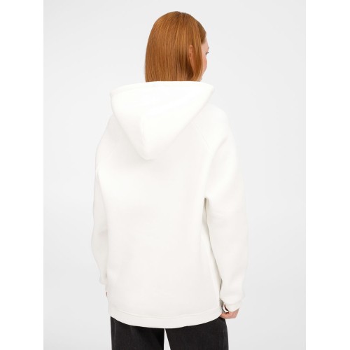 Худи унисекс оверсайз Easy Street, молочно-белое