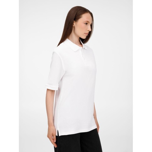 Рубашка поло унисекс Upswing, белая