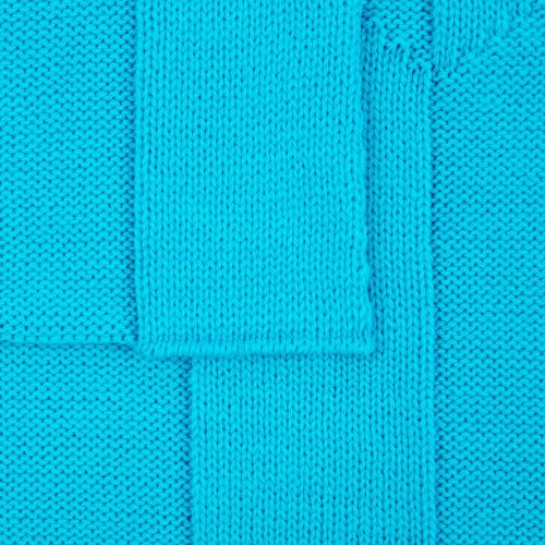 Плед Rombus, бирюзовый